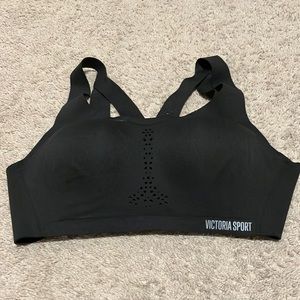 Black Victoria Secrets Sports Bra Mesh Size 36C